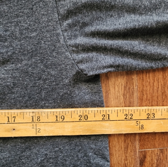 Crested Butte Colorado Unisex Gray Long Sleeve Top Large - Picture 3 of 6